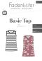 Preview: Titelbild Papierschnittmuster - Basic Top Damen